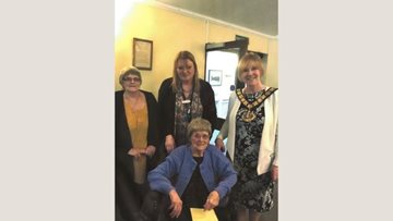 Runcorn care home Resident enjoys 100th birthday celebrations